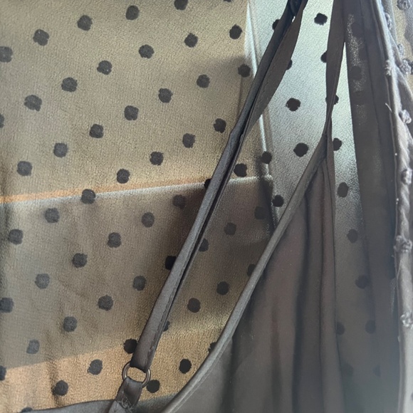 Vetta The Convertible Wrap Dot Dress Black Size M - Picture 13 of 16